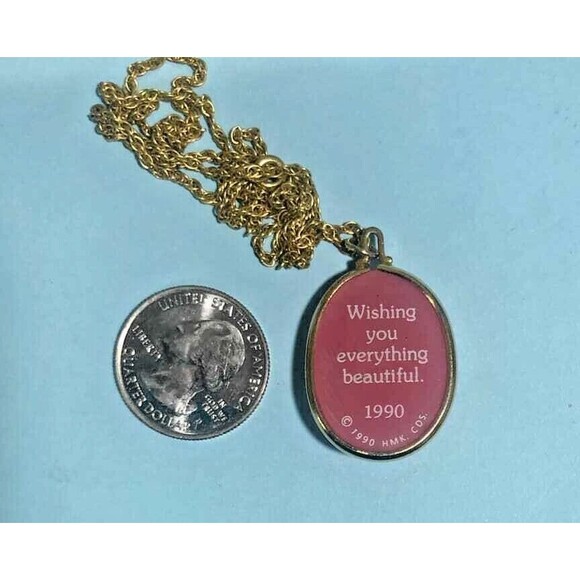 1990 Hallmark  MOTHER, Pendant w/18" chain - Picture 2 of 2